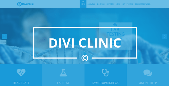 Divi Clinic on Divi Cake