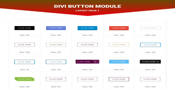 Divi Button Layout Pack 1 on Divi Cake