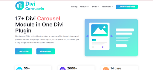 Divi Carousel Lite Plugin is an amazing Divi Plugin in 2024 for your WordPress website
