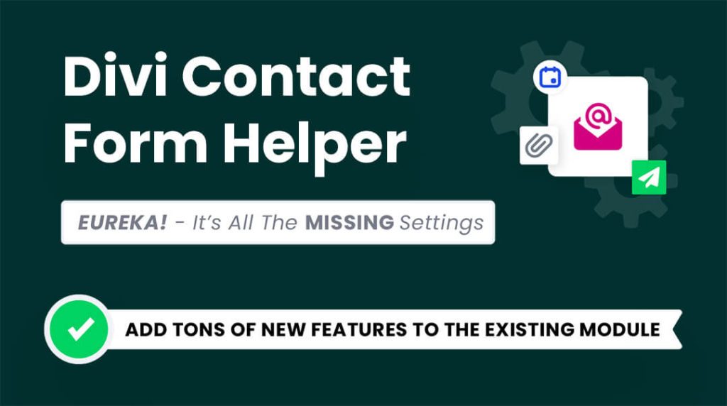 Divi Contact form Helper - Best Contact Form Plugins for Divi