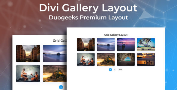 Divi Gallery Layout on Divi Cake