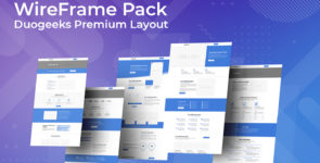 Divi Wireframe Layout Pack on Divi Cake