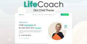 Feminine – Life Coach Divi Child Theme on Divi Cake