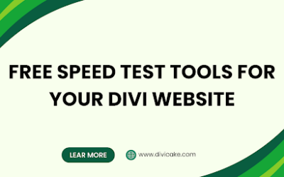 Free Speed Test Tools for Your Divi Website