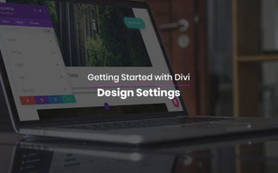 Getting Started with Divi: Design Settings