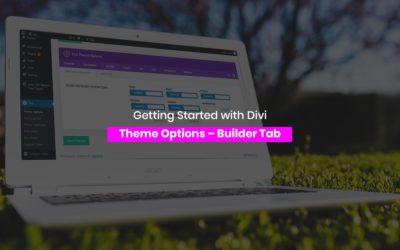 Getting Started with Divi Theme Options – Builder Tab
