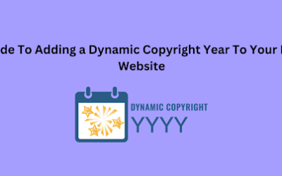 A Simple Guide to Adding a Dynamic Copyright Year to Your Divi-Powered Website