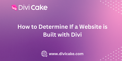 How to Determine If a Website Is Built with Divi