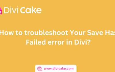 How to troubleshoot Your Save Has Failed error in Divi