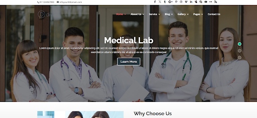 Medical Fusion, a Multipurpose Divi Medical Child Theme for your WordPress Website