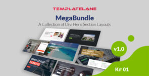 MegaBundle Kit 01 – A Collection of Divi Hero Section Layouts on Divi Cake