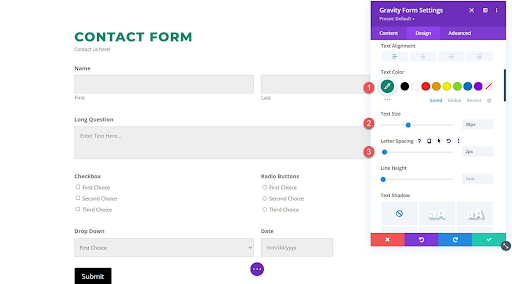 Importance of design in contact form design for better user interaction