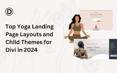 15 Top Yoga Landing Page and Child Themes for Divi (FREE & Premium)