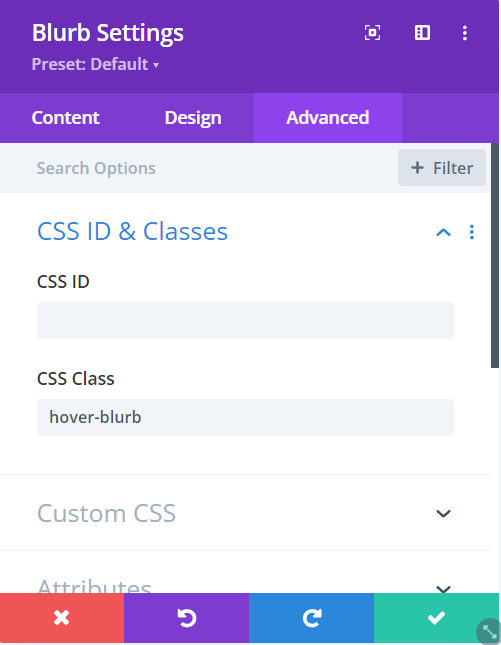 Adding a CSS Class to Divi Blurb Module is important because it helps us focus our special styling on this specific module.