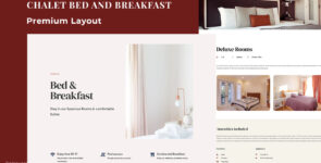 Chalet Bed and Breakfast on Divi Cake