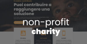 Non-profit charity on Divi Cake