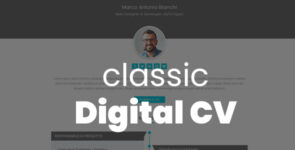 Classic Digital CV on Divi Cake