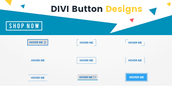 Divi Button Designs on Divi Cake
