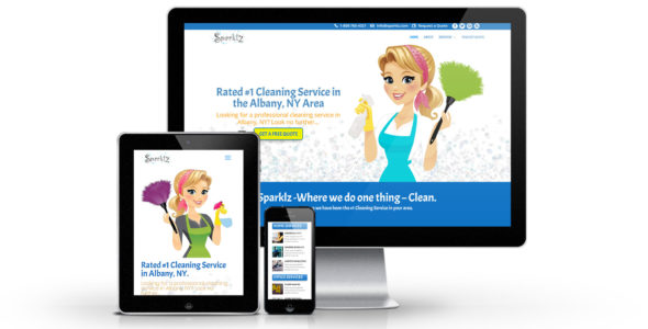 Divi Child Theme – House Cleaning Services on Divi Cake