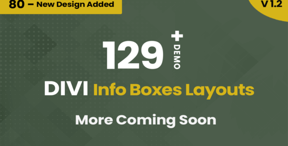 Divi Info Icon Boxes Layout Bundle on Divi Cake