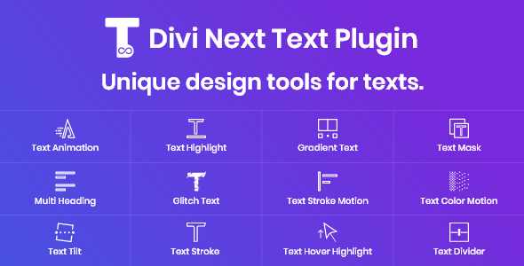 Divi Next Texts (Version 2.0) on Divi Cake
