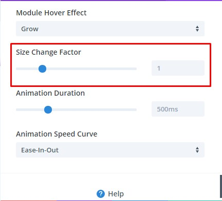 Modifying Animation Speed for Optimum Scroll Down Hover Effect Performance