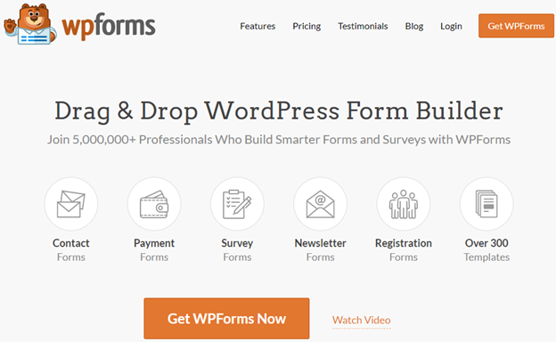 Build easy and smarter forms with WpForms