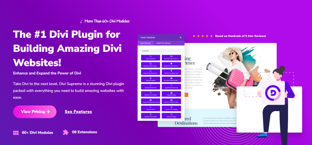 Build beautiful websites with an all-in-one Divi Supreme Pro Plugin