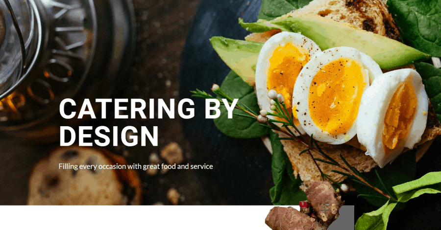 Catering Free Divi Layout