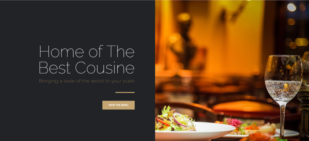 Divi.Expert Restaurant Landing Page, a pre-made premium Divi layout for food websites to showcase your restaurant’s menu, ambiance, and branding effectively.