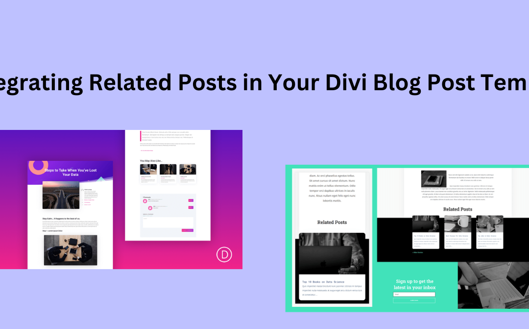 Integrating Related Posts in Your Divi Blog Post Template: A Step-by-Step Guide