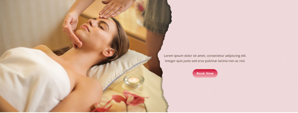 Beauty Spa – Divi Layout, a pre-made premium Pack for Spa and Wellness Websites to find information about spa services.