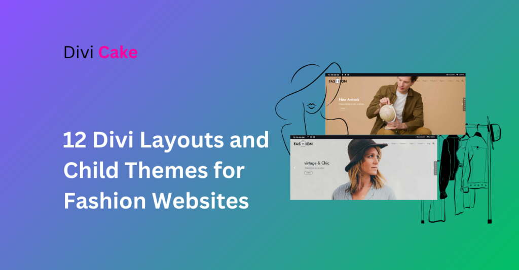 Top Premium and Free Fashion Child Themes and Landing Pages for Divi 