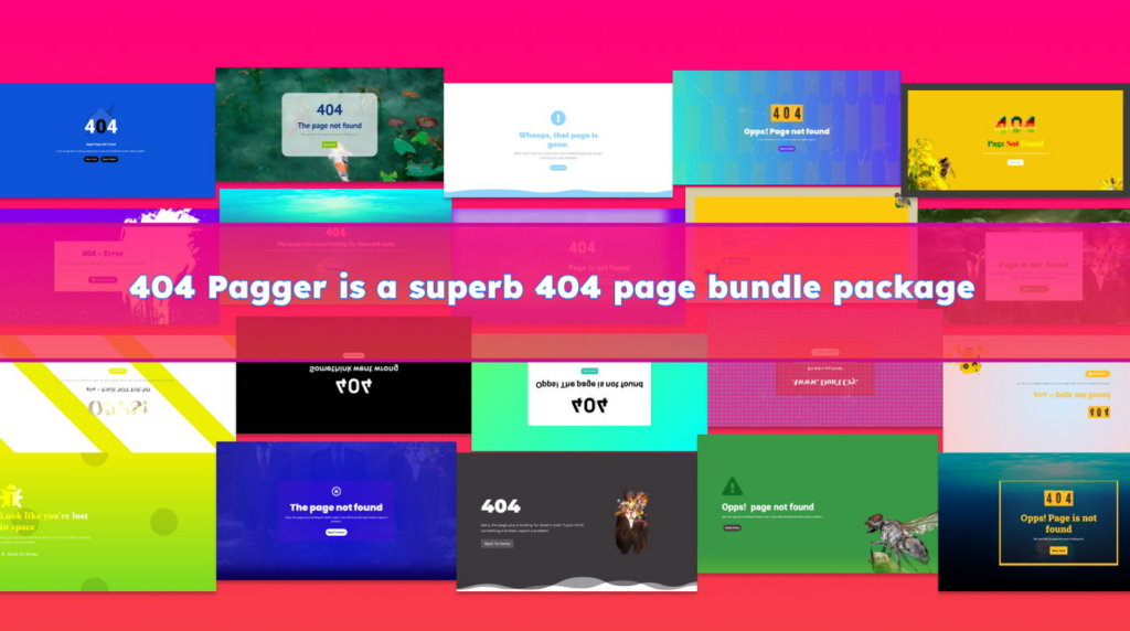 404 error page layout, a premade Divi Layout to address website errors for a WooCommerce website