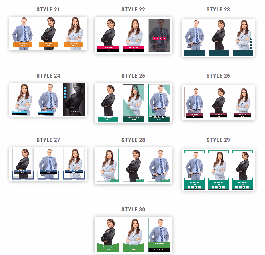 Divi Person Module Pack for showcasing your members on your WordPress site