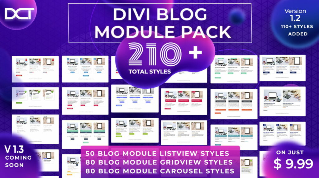 Divi Blog Module Layout Pack