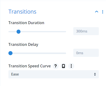 Setting Hover Transition Duration and Transition Delay