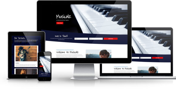 Musicalz Divi Layout Pack on Divi Cake