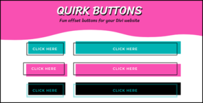 Quirk Buttons on Divi Cake