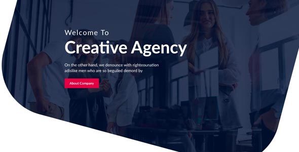 Creative Agency – Homepage on Divi Cake