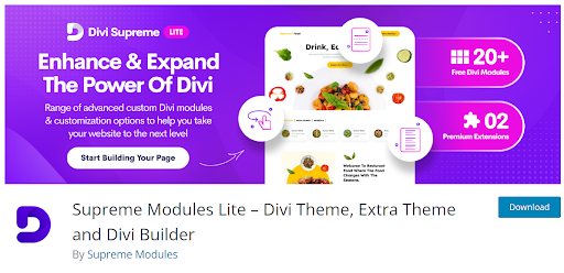 Supreme Modules Lite Free Divi Plugin for your Divi Website
