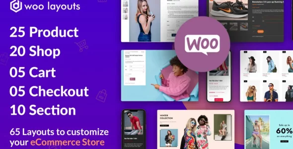 Divi Layouts for WooCommerce on Divi Cake